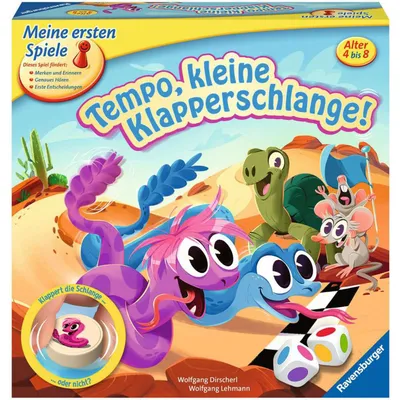 Produktbild von Tempo, kleine Klapperschlange! Ravensburger 20950