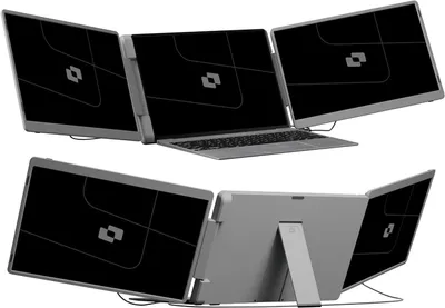 Productafbeelding van Portable Monitor - Draagbaar Scherm - Extra Laptop Scherm - Full HD Monitor - IPS Beeldscherm - 15,6 Inch