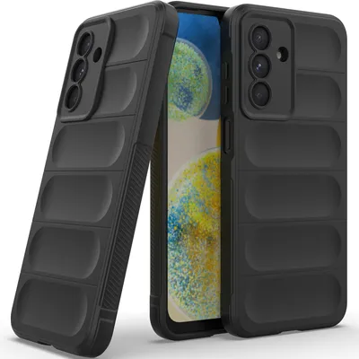Immagine prodotto di Custodia per Samsung Galaxy A26 Custodia protettiva in silicone TPU morbido antiurto nero