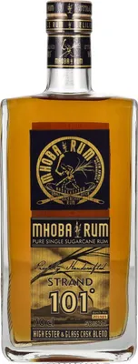 Produktbild von Mhoba Rum STRAND 101° High Ester & Glass Cask Blend 58% Vol. 0,7l