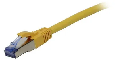 Image de Synergy21 Patchkabel RJ45, CAT6A 500Mhz, 2m, gelb, S-STP(S/FTP), AWG27, LSZH,