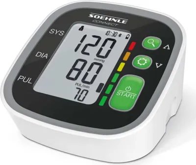 Obrázok produktu pre Soehnle Connect 300, Horné rameno, Automatické, Šedá, Biela, LCD, 2 používateľ / -ov, 22 - 42 cm