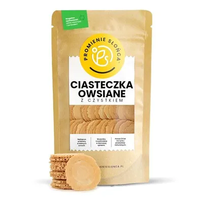 Zdjęcie produktu dla Ciasteczka Owsiane z Czystkiem 250 g