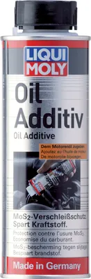 A product shot of a bottle of Liqui Moly Oil Additiv.