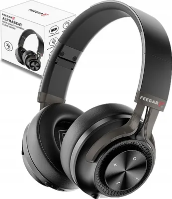 Produktbild von FEEGAR AlphaBeat In-Ear Wireless Bluetooth ANC 65H Kopfhörer Schwarz