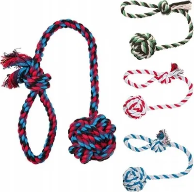 Produktbild von Hundeball an einer Schnur Trixie 30 cm