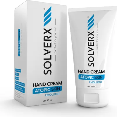 Produktbild von SOLVERX Atopische Haut Handcreme - lindernd 50ml