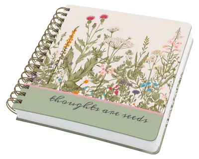 Produktbild von Sigel Spiral-Notizbuch Wild Herbs Dot Gruen/Weiss - A5 - Bürokleinmaterial - A5