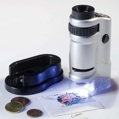 Produktbild von Zoom-Mikroskop mit LED 20- bis 40-fach