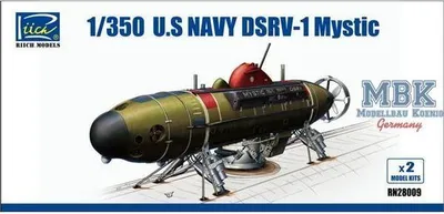Produktbild von RIICH RII28009 DSRV-1 "Mystic" (Deep Submergence Rescue Vehicle)