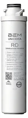 Produktbild von Ersatzfilter RO für Wasserfilter BEM Unicora
