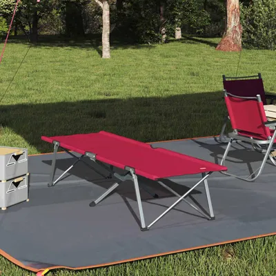Produktbild von Design New Klapp Schlafbett fürs Camping Rot 62 x 194 x 42 cm Oxford Stoff - Sonstige Sportausrüstung Möbel2025 CHY9924448 1parcel