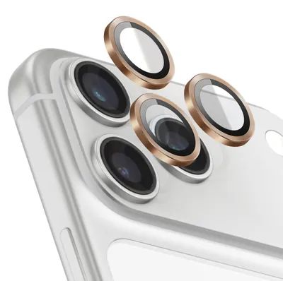 Obrázok produktu pre Ochranné puzdro na telefón iPhone 17 Pro / 17 Pro Max, vyrobené z tvrdeného skla, odolné proti poškriabaniu, zlatá farba