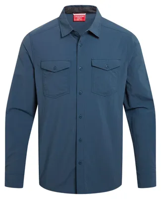 Immagine prodotto di Craghoppers - Camicia da uomo "Loukkos", Nosilife CG2492 (XXL) (blu pietra)