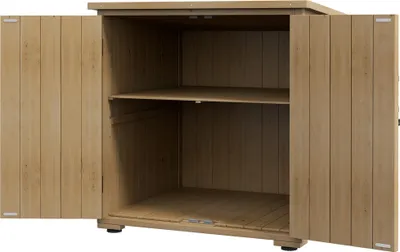 Produktbild von Wetterfeste Outdoor-Aufbewahrungsbox 90L für Gartenkissen, Asphaltdach, 77,5x88x90cm, Dunkelgrau, Terrassenbox wetterfest