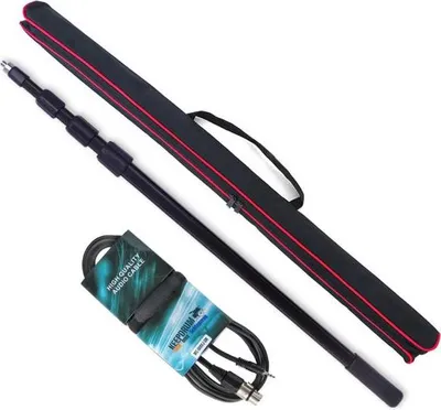 Obrázek produktu pro keepdrum BP0001 Boompole 3m s kabelem MC008XJ 3m