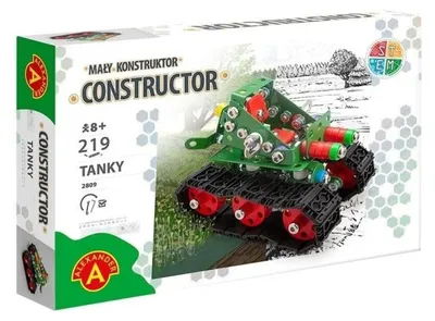 Zdjęcie produktu dla Mały konstruktor Tanky 219 elementów