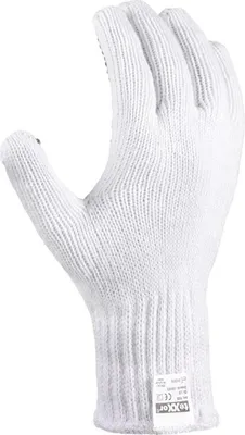 Imagen del producto de 12 pares de guantes de punto grueso, algodón/poliéster, talla 11