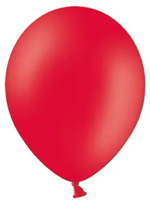 Produktbild von Strong Balloons 27cm, Pastell Mohnrot (1 Packung / 50 Stück)