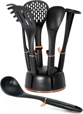 Obrázek produktu pro Berlinger Haus sada kuchyňského náčiní 7 kusů Black Rose BH6209
