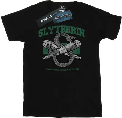 Obrázok produktu pre Harry Potter - Dámske tričko "Slytherin Quidditch" BI26194 (M) (Black)