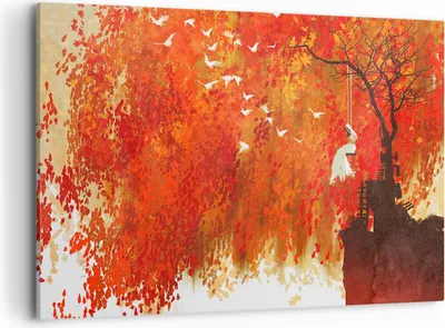 Produktbild von Bild auf Leinwand - Leinwandbild - Frau Abstraktion - 100x70cm - Wand Bild - Wanddeko - Wandbilder - Leinwanddruck - Bilder - Kunstdruck - Wanddekoration - Leinwand bilder - Wandkunst - AA100x70-3836