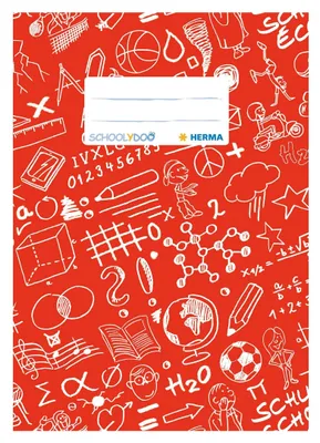 Obrázok produktu pre A5 SCHOOLYDOO chránič na zošity červený