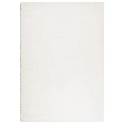 Produktbild von vidaXL Teppich Shaggy Hochflor Modern Creme 140x200 cm