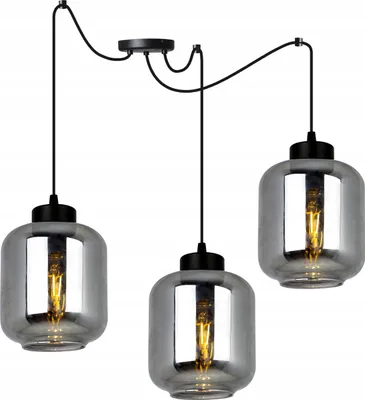 Obrázok produktu pre Moderná elegantná závesná lampa so skleneným tienidlom