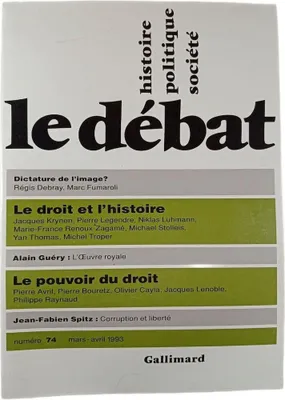 Image de Le débat n°74