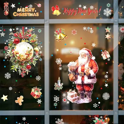 Obrázok produktu pre Samolepka na stenu Merry Christmas/Typ2 KP34618