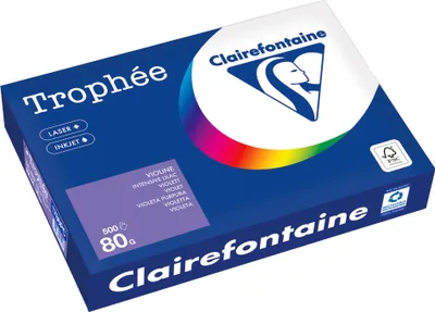 Obrázok produktu pre Clairefontaine Kopierpapier 1786PC A4 80g violett 500Bl