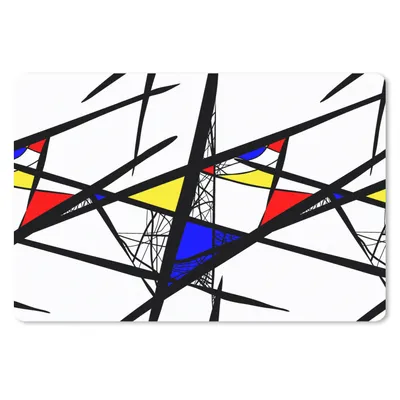 Produktbild von MuchoWow® Mauspad Mousepad Muster - Abstrakt - Kunst 27x18 cm - Mousepads - Maus Mat - Pad - Mausunterlage - Büroartikel - Desk Matten