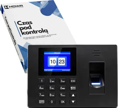 Image de Saisie du temps de travail avec empreinte digitale et mot de passe + Ebook "TEMPS SOUS CONTRÔLE