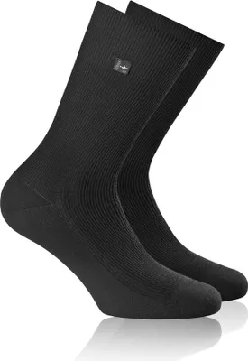 Produktbild von Rohner SupeR, Mittelwadensocken, Schwarz, Erwachsener, Männlich, L, 43 - 44