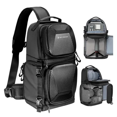 Produktbild von Kamerarucksack Wasserdicht Schwarz Hartschale für DSLR/SLR/Spiegellose Kameras