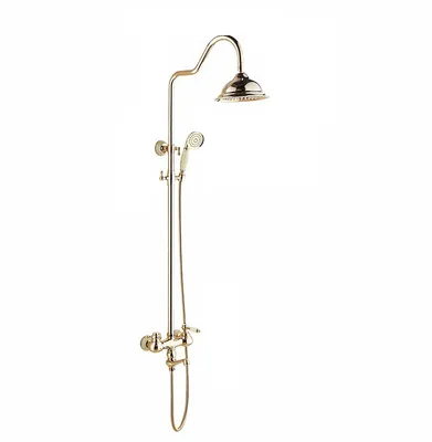 Produktbild von LAUFERI ADELE goldene Wandbrausenbatterie