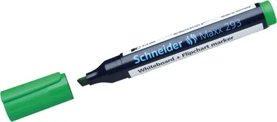 Produktbild von Whiteboard- und Flipchartmarker 293 grün Packung mit 10 Stück