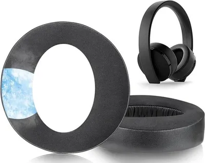 Ersatz Kühl Gel Ohrpolster für kabelloses Playstation PS4 Headset, bequeme Ohrpolster für Gaming, geeignet für Modell