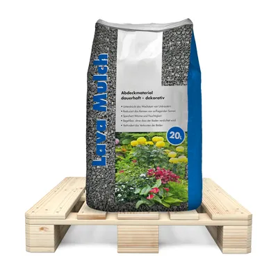 Produktbild von Hamann Lava-Mulch Anthrazit 2-8 mm 800 l