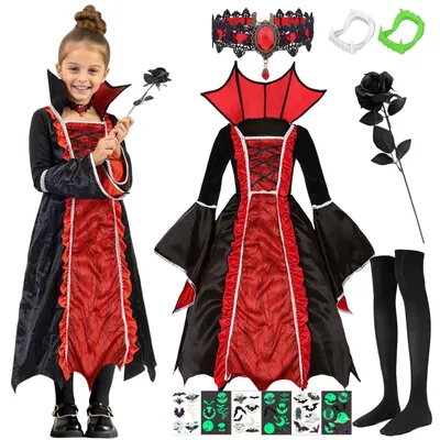 Imagen del producto de Disfraces de vampiro para niñas para Halloween