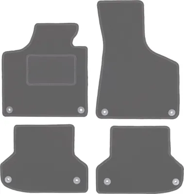 Image de Tapis de sol en graphite pour : Audi A3 8P berline, Sportback, cabriolet (2003-2011)
