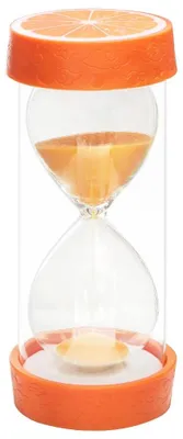 Produktbild von Sanduhr 15 Minuten mit Schutzhülle für Zuhause und Kochen