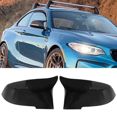 Zdjęcie produktu dla Obudowa lusterka wstecznego w kolorze czarnym do samochodów BMW