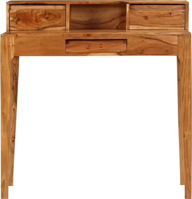 Produktbild von vidaXL Schreibtisch mit Schubladen Massivholz 88 x 50 x 90 cm