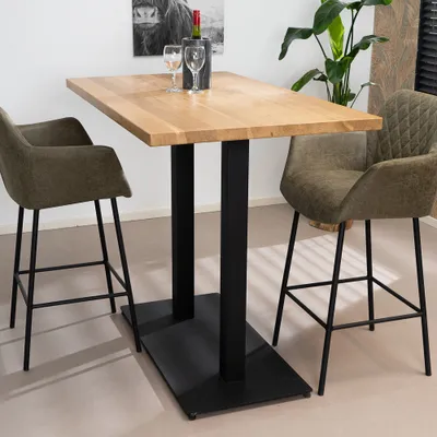 Produktbild von Bronx71 Bartisch Sven Eiche 140 x 80 x 109 cm