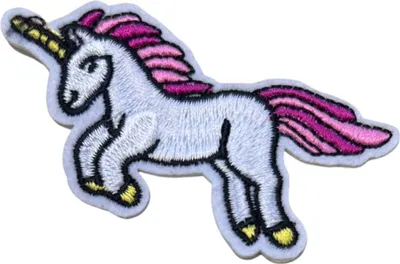 Produktbild von Einhorn Einhorn Lila Mähne Emblem Aufnäher zum Aufbügeln