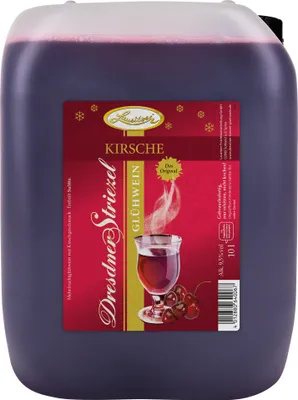 Produktbild von Dresdner Striezel Glühwein - Kirsch 10l Kanister