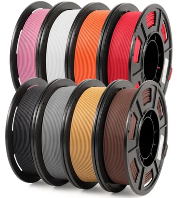 Zdjęcie produktu dla Filament 3D PETG 1,75 mm, zestaw 8x250g w różnych kolorach