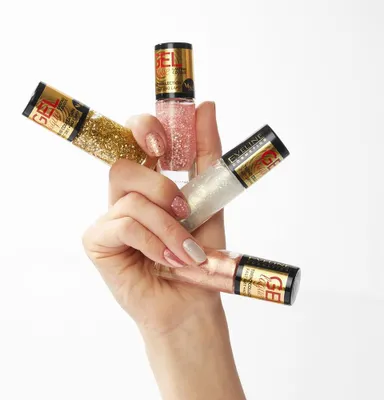 Image de Eveline Cosmetics Gel Laque – vernis à ongles, longue tenue, soin, Teinte 38